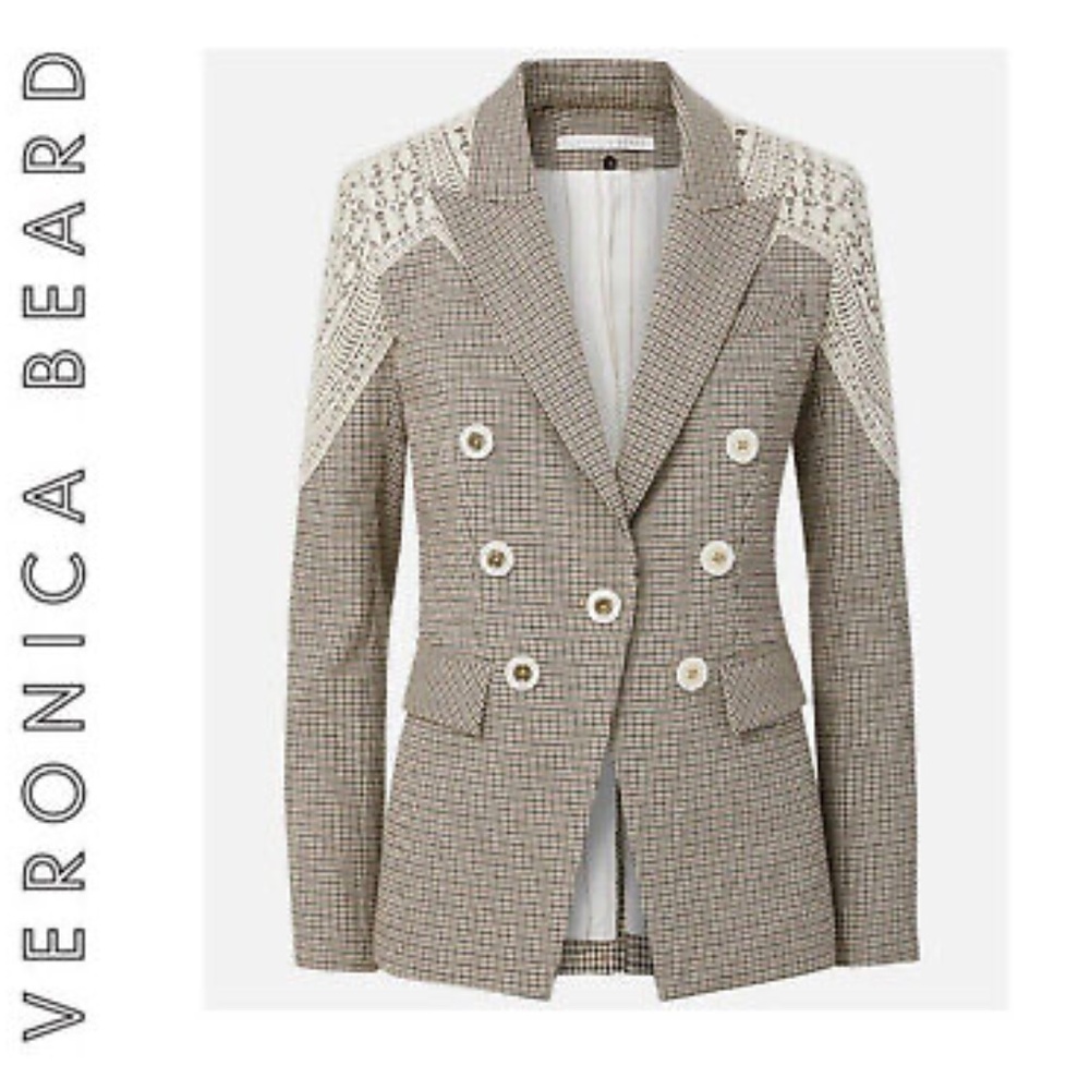 NWT - Veronica Beard - Faithon Dickey Blazer Jacket - Size 6